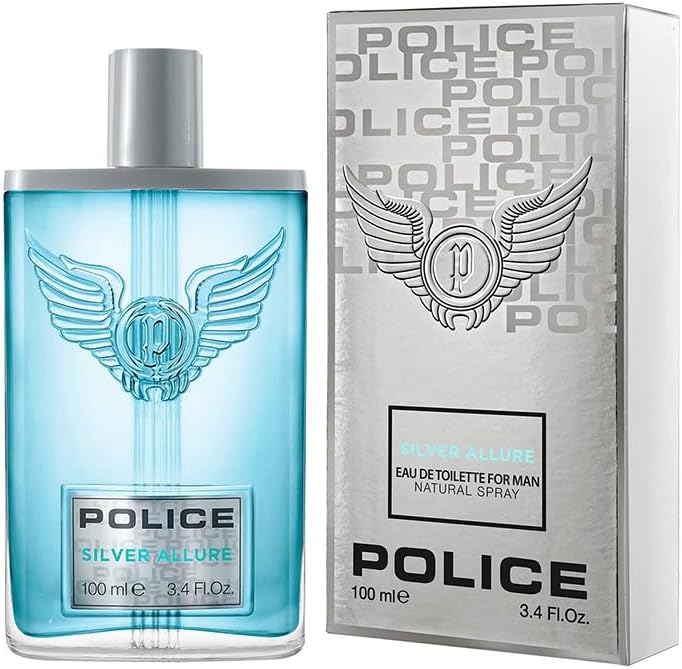 POLICE CONTEMPORARY SILVER ALLURE FOR MAN EAU DE TOILETTE 100 ML VAPO
